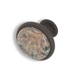 Cabinet knobs-Rustic Bronze- Polychrome