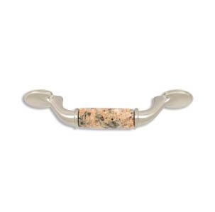 designer pull-500pulls-Brushed Nickel Finish-Gold Carioca