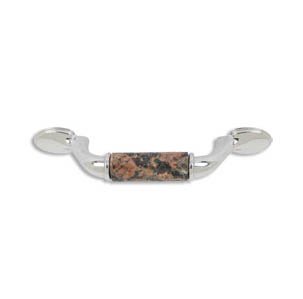 designer pull-500pulls-Chrome Finish-Baltic Brown