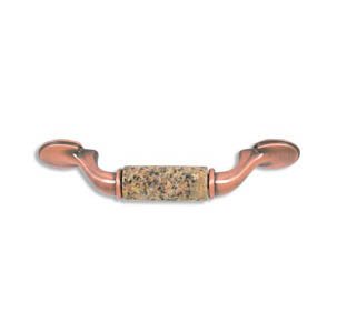 designer pull-500pulls-Brushed Antique Copper-Giallo Veneziano