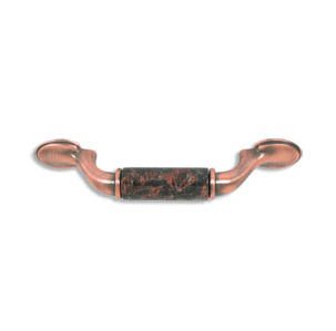 designer pull-500pulls-Brushed Antique Copper-Tan Brown