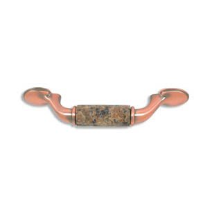 designer pull-500pulls-Brushed Antique Copper-Tropical Brown
