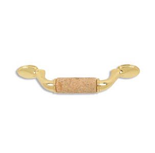 designer pull-500pulls-Polished Brass Finish-Kashmire Gold