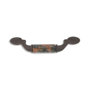 designer pull-500pulls-Rustic Bronze Finish-Baltic Brown