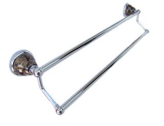 Double bar-Baltic brown-pole with chrome