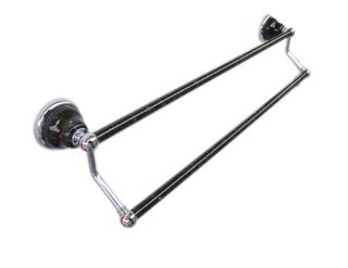 Double bar-Emerald Pearl-pole with stone finished