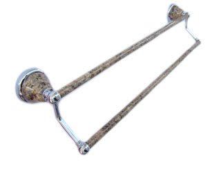 Double bar-Giallo Veneziano-pole with stone finished