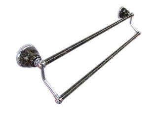 Double bar-Verd ubatuba-pole with stone finished