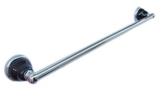Towel bar-Absolute Black-pole with chrome finished