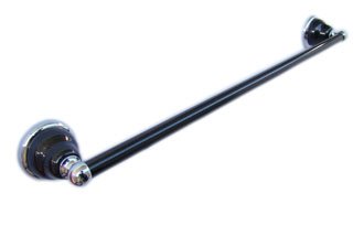 Towel bar-Absolute Black-pole with stone finished