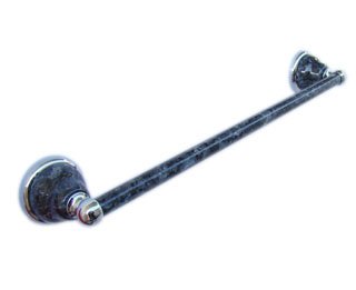 Towel bar short-Blue Pearl-pole with stone finished