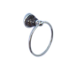 Towel ring-Tan brown