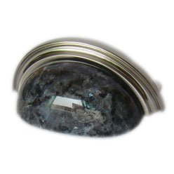 Granite cup pull-Blue Pearl