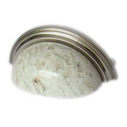 Granite cup pull-Kashmire White