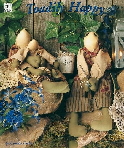Sewing Patterns Book- Sweet Green Toad Family