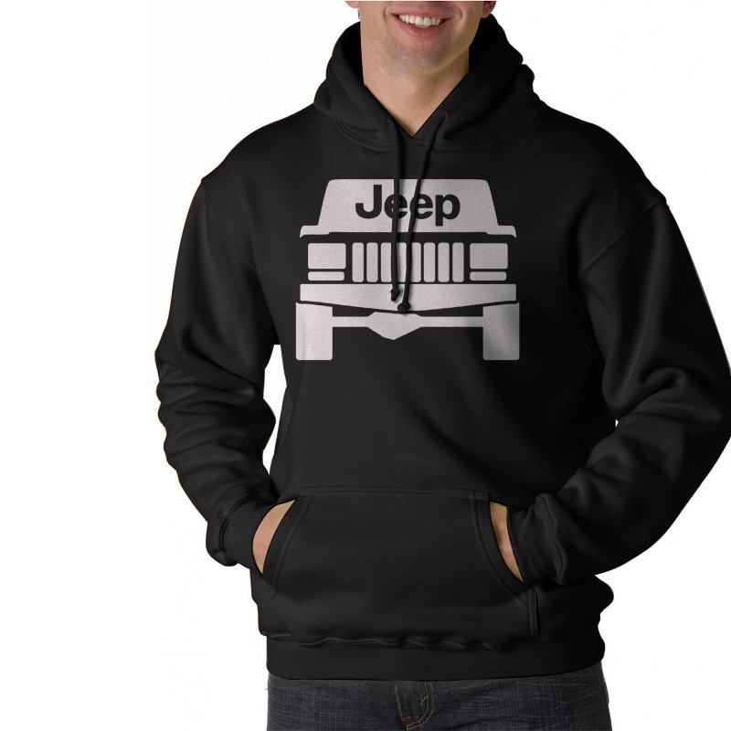 Jeep Cherokee Grill Black Hoodie