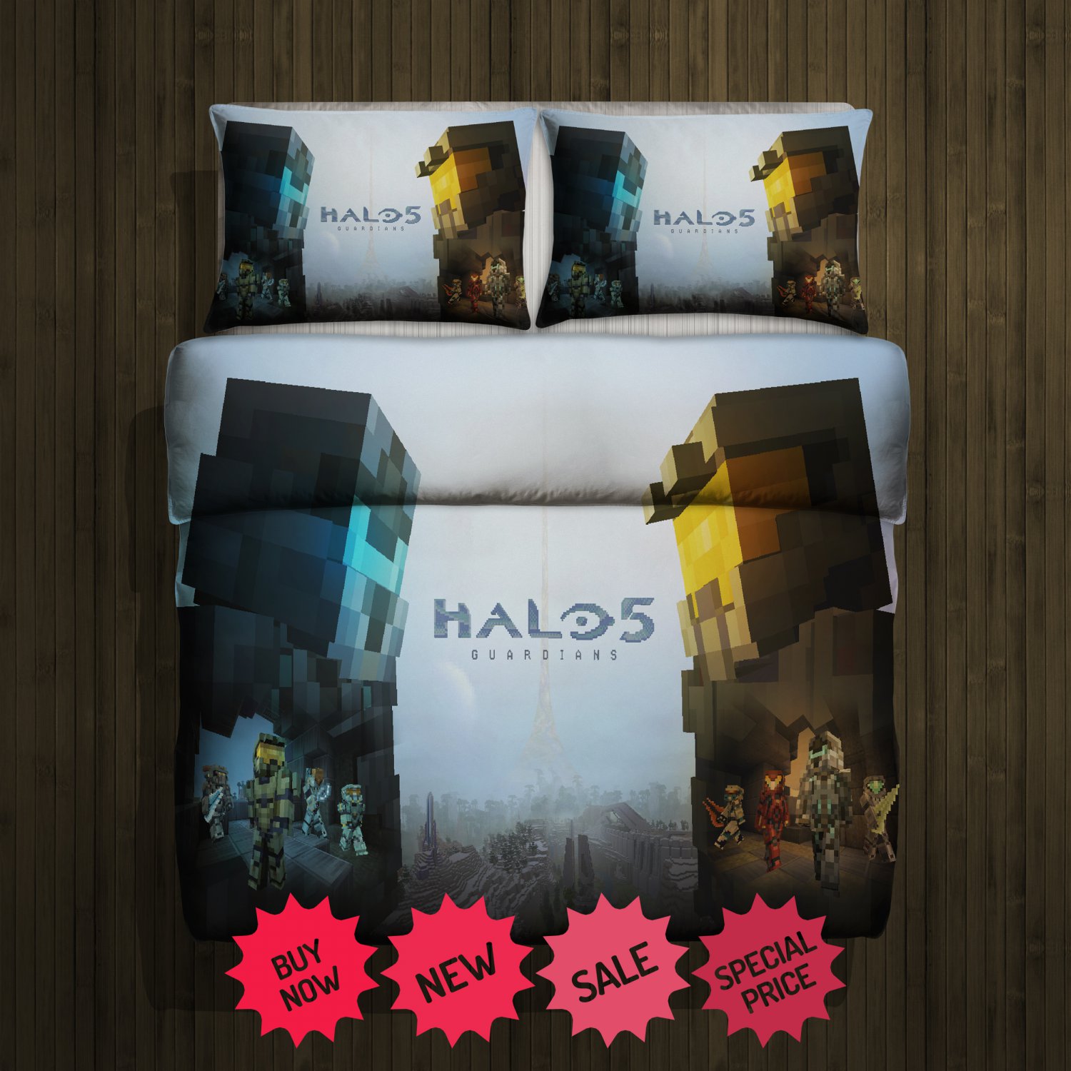 Halo 5 Blanket Large & 2 Pillow Cases #85700294,85700297(2)