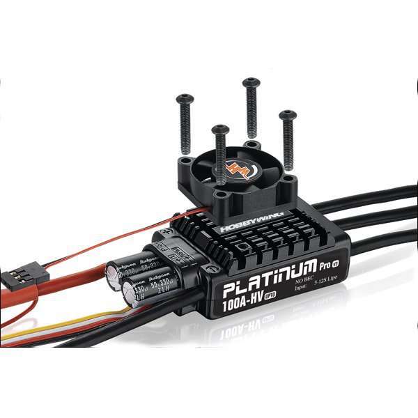 HobbyWing Platinum-100A-HV-V3 Brushless ESC For RC Models