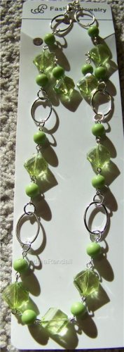 Fashion Jewelry Necklace and matching earring set
