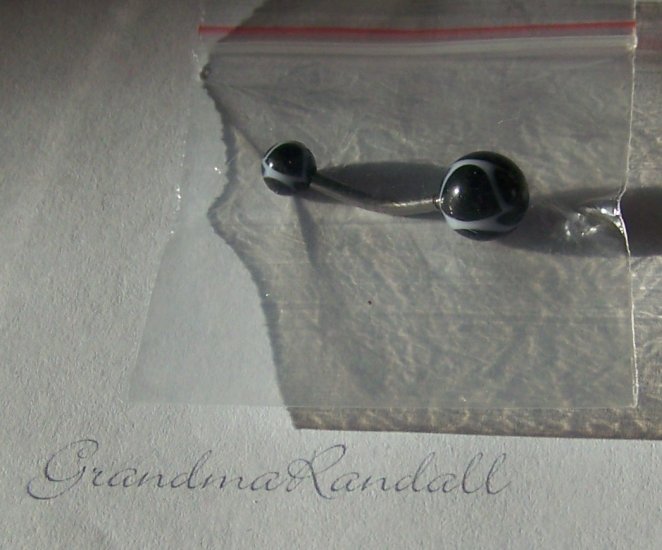 1 inch Surgical Steel Belly Ring
