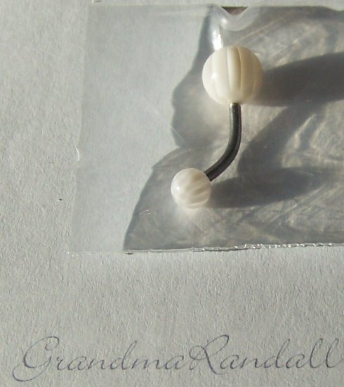 1 inch Surgical Steel Belly Ring