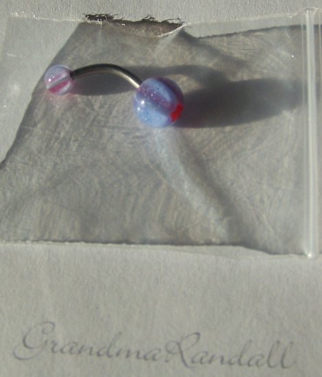 1 inch Surgical Steel Belly Ring