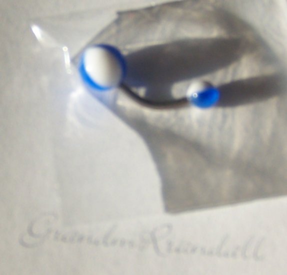 1 inch Surgical Steel Belly Ring