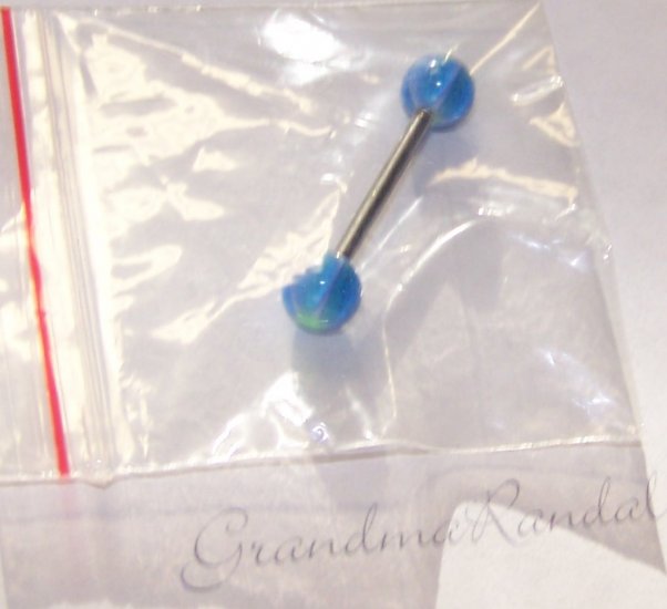1 inch Surgical Steel Tongue Ring