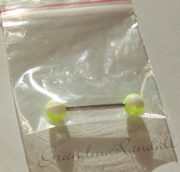 1 inch Surgical Steel Tongue Ring