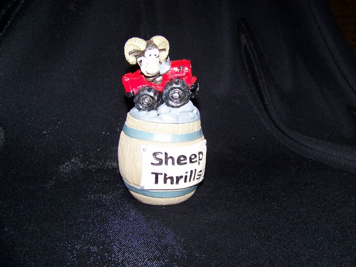 Barrel of Laughs Trinkets Jar
