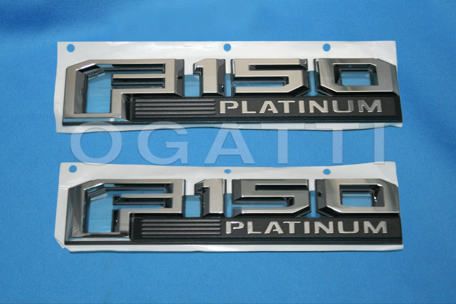 Brand New Ford OEM F-150 Platinum 2014-2015 2 Piece Emblem Set