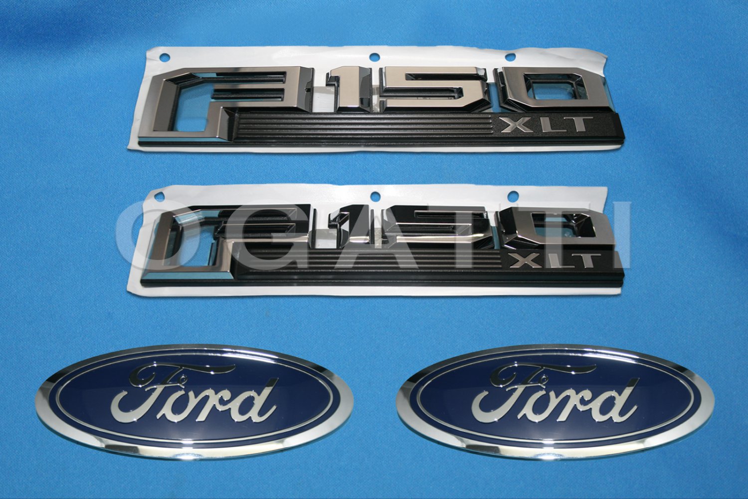 Brand New Ford OEM F-150 XLT 2014-2015 4 Piece Emblem Set