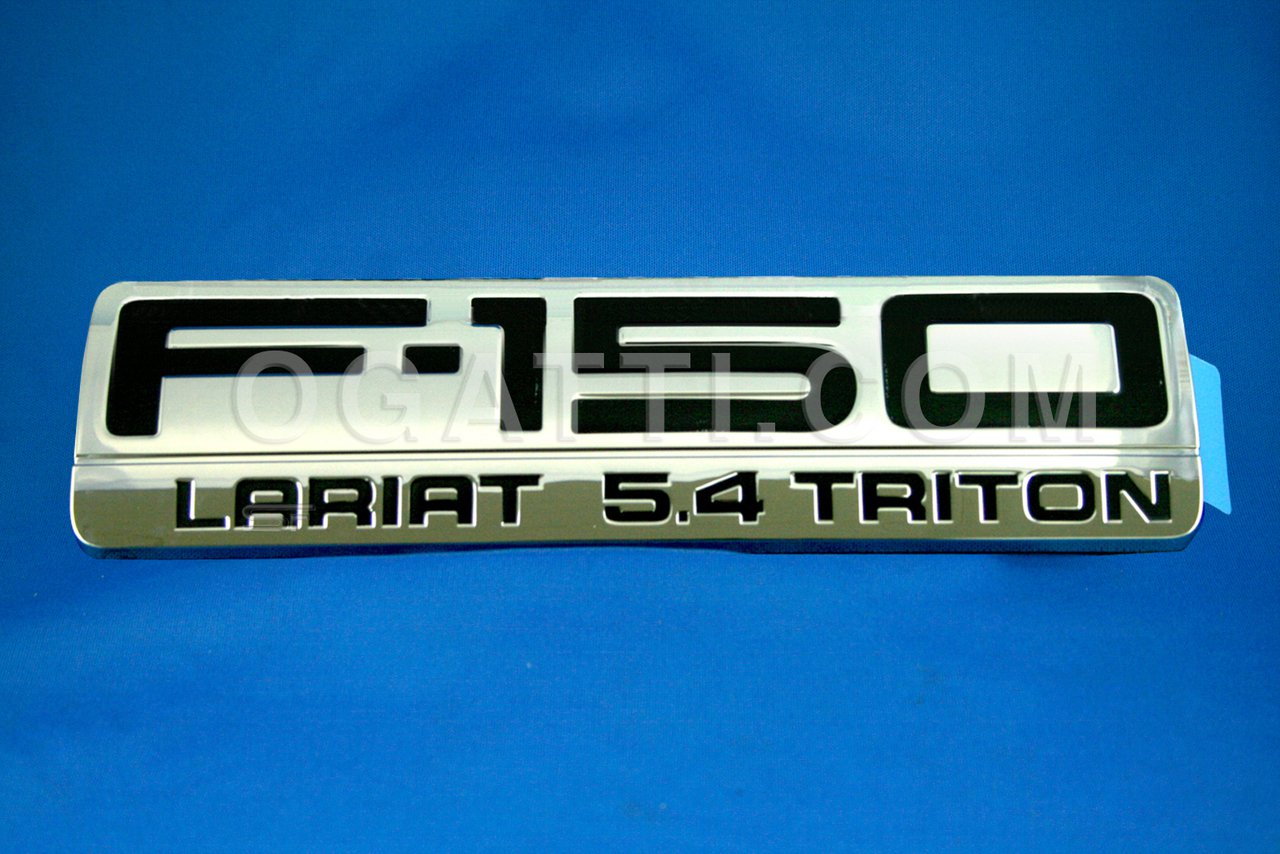 Brand New Ford OEM F-150 Lariat 5.4 Triton 2004-2008 Fender Emblem 4L3Z-16720-JA