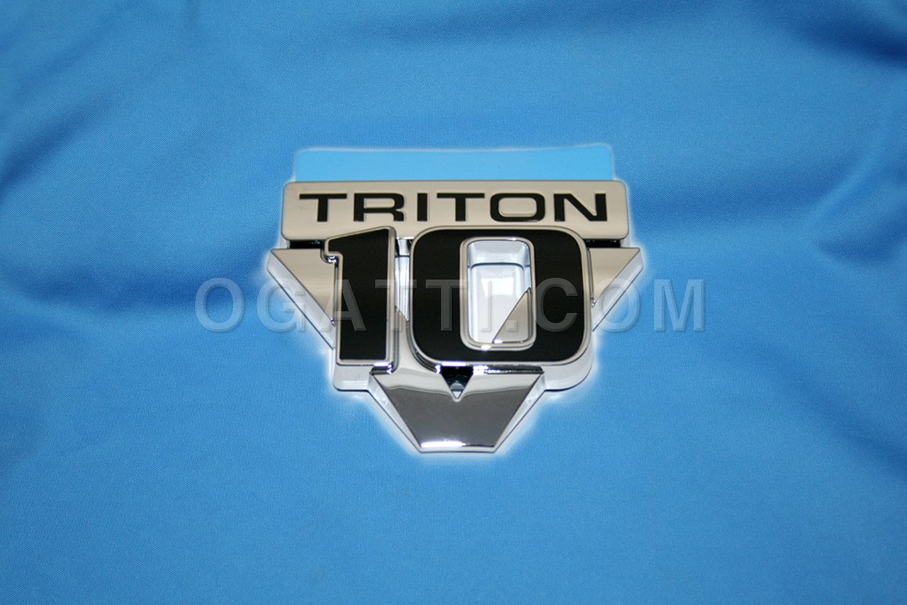 Brand New Ford OEM 2005-2007 V-10 Triton Fender Emblem 5C3Z-16720-AA