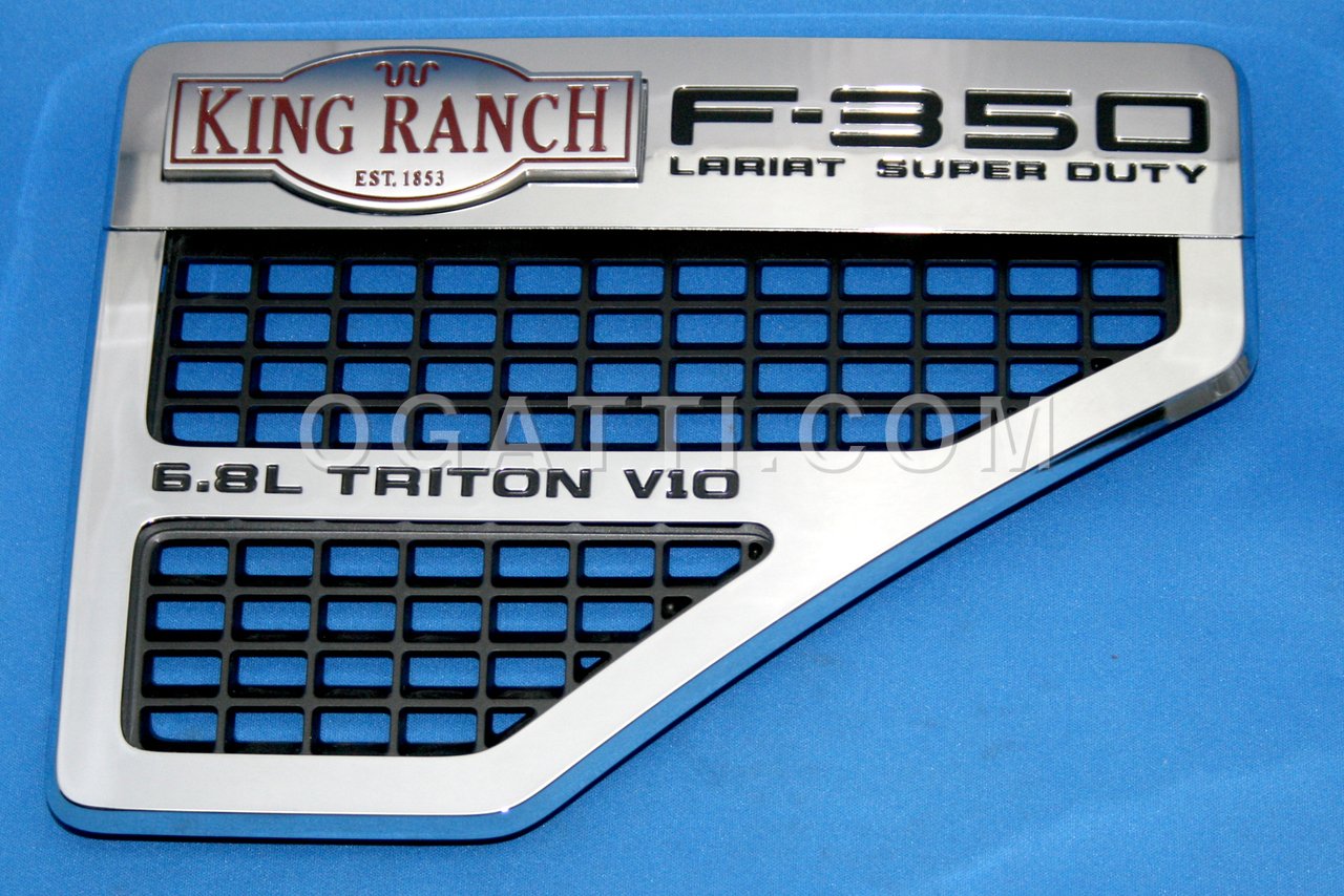 Brand New Ford OEM F-350 King Ranch 6.8L Triton V10 2008-2010 Right Vent Set 8C3Z-16228-C