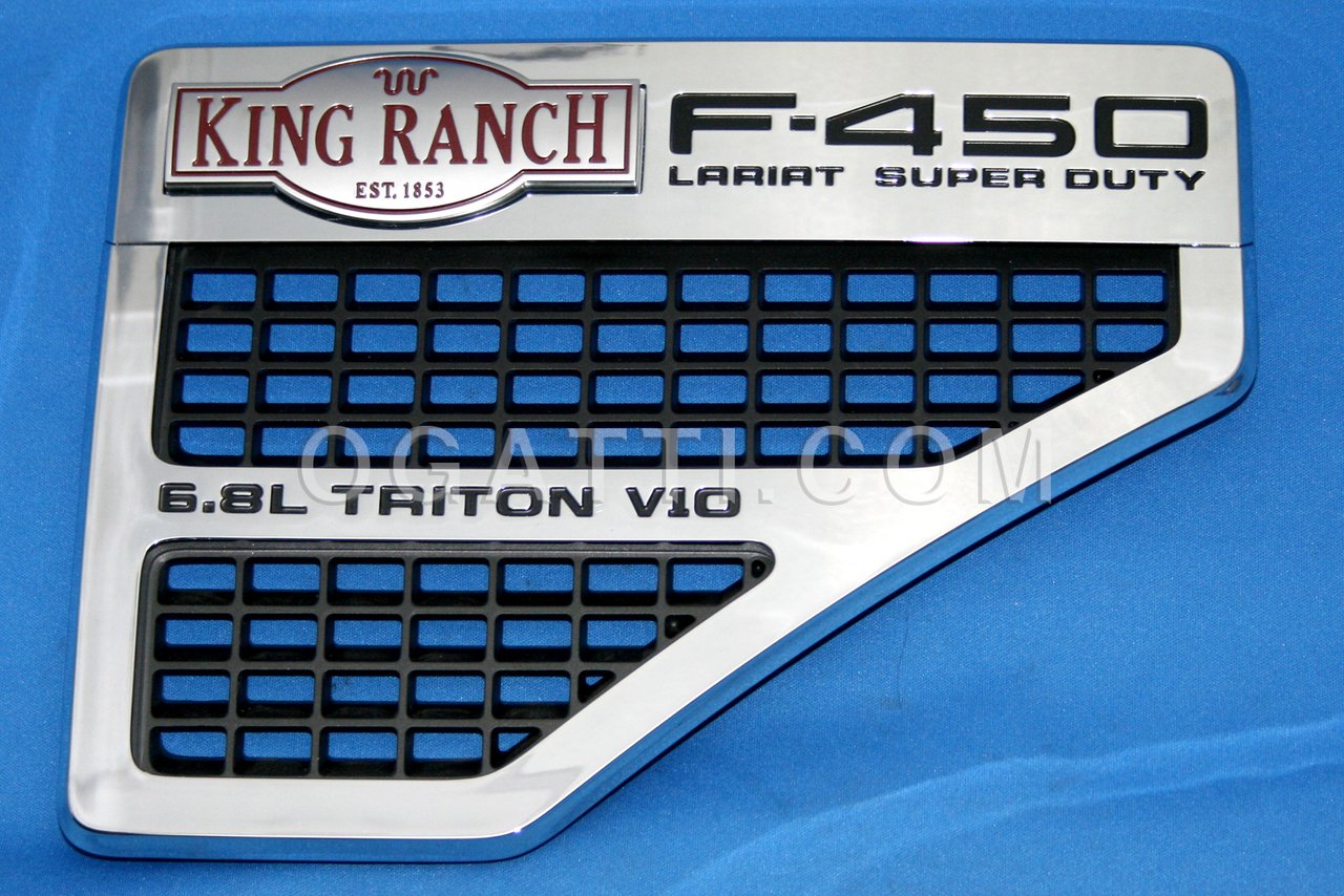 Brand New Ford OEM F-450 King Ranch 6.8L Triton V10 2008-2010 Right Vent Set 8C3Z-16228-C