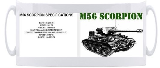 M56 Scorpion Mug
