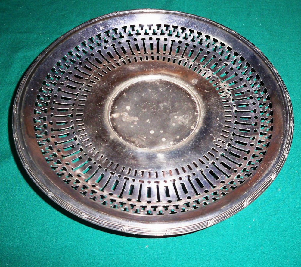 Monarch Silver Co Quadruple Silver Plate / Platter