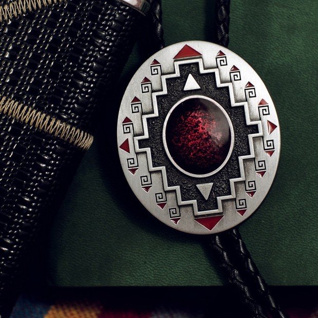Bolo Tie Totem Necklace - Bola Tie t05