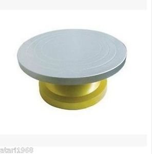 Cake Turn Table Rotating Swivel Plate Turntable Steel Decorating Num. HL-080#