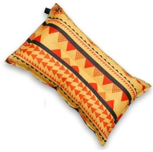 Color Orange - High-grade fabric Sensitivity Inflatable Air Pillow ZT-01#