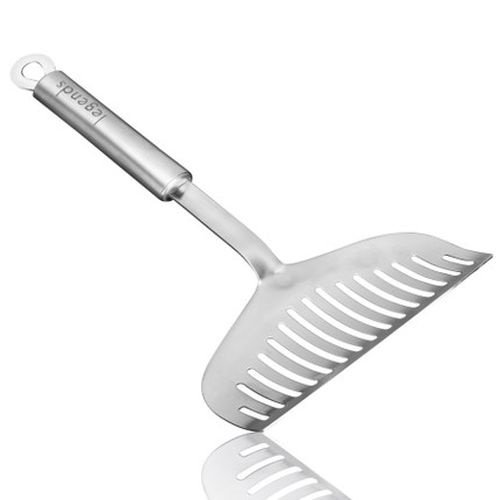 Professional Stainless Steel Drain Kitchen Tool Fish Fried Spoon Shovel Spatula