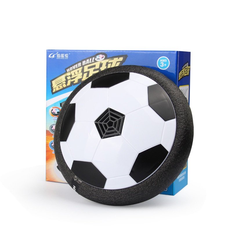 Black Electronic Hover Ball Indoor Kids Floating Football Gliding Soccer Disc
