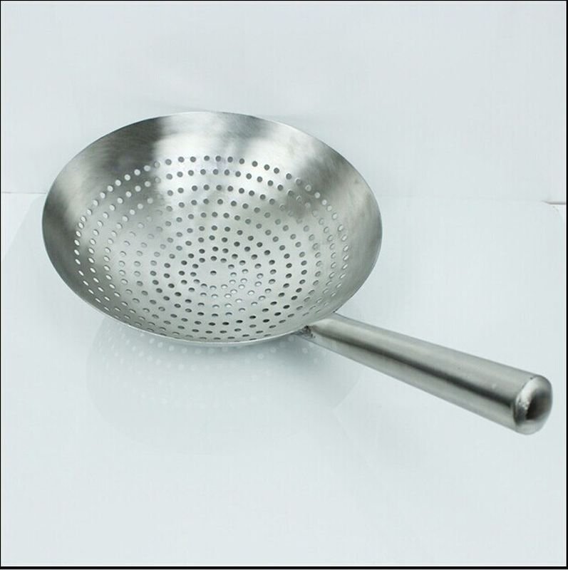 SIZE 26CM Stainless Steel Deep Basket Food Strainer Colander