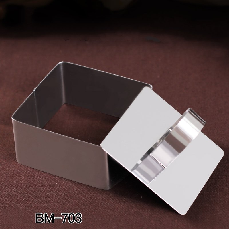 Square Stainless Steel Mousse Cake Ring Cookie Cutter Biscuit Mold Cake Mold