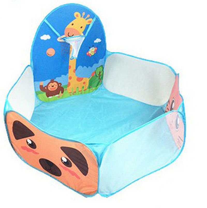Blue Home Garden Kids Play Tent Children Basketball Pool Game birthday Gift