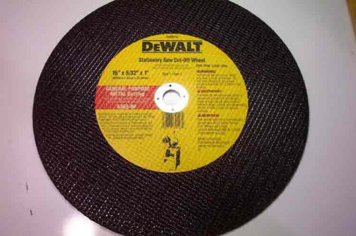 DW8010 Metal Cut-Off Wheel
