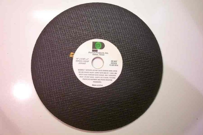 Asphalt Abrasive Blade TLS-A12532T