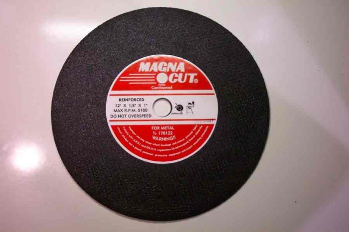 TLS-A178122 Metal Abrasive Blade