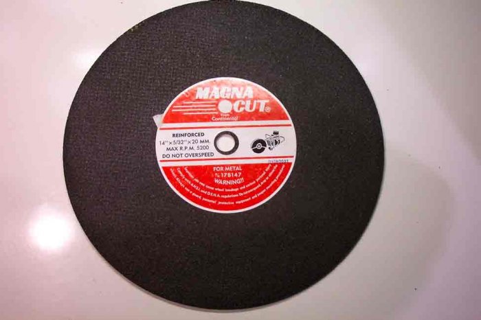 TLS-A178147 Metal Abrasive Blade
